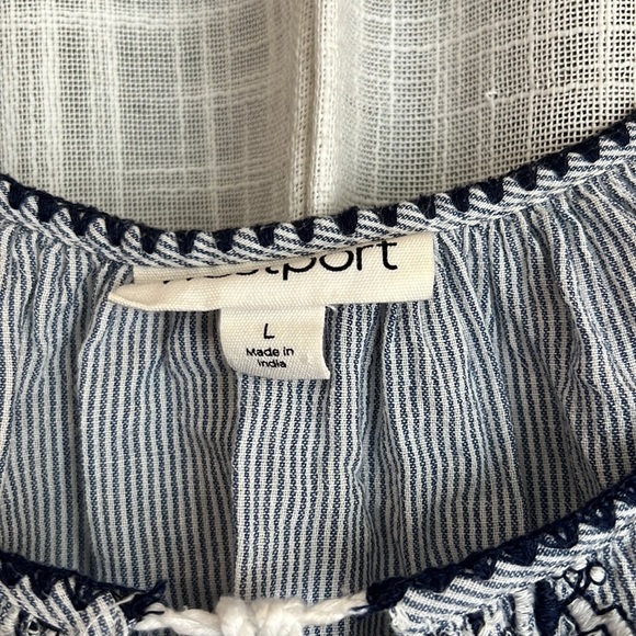 SALE Embroidered Striped Shirt - Picture 5 of 6